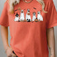 HALLOWEEN DOG GHOSTS HEAVY COTTON TEE