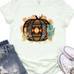 AZTEC AND LEOPARD PATTERN PUMPKIN WITH CACTUS UNISEX SHORT